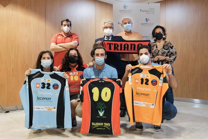 Acuerdo de colaboración entre Quirónsalud Infanta Luisa de Sevilla y el Club Balonmano Triana