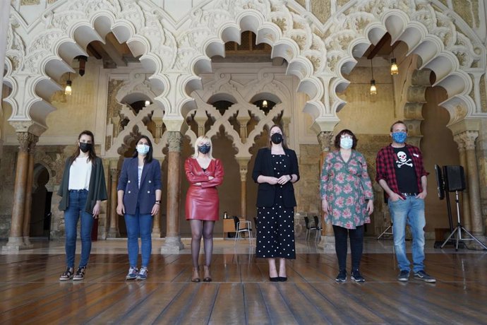 La presentación ha tenido en el Palacio de La Aljafería.