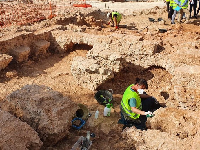 Imagen de archivo de unas excavaciones arqueológicas