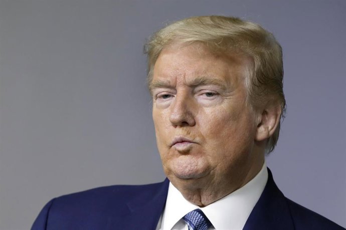Archivo - El expresidente de Estados Unidos Donald Trump