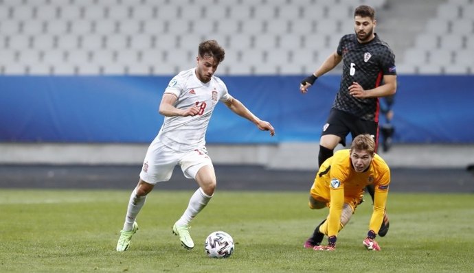 El internacional Sub-21, Javi Puado