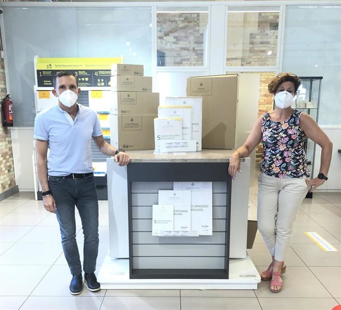 Embalajes de la 'Línea Bosques' de Correos