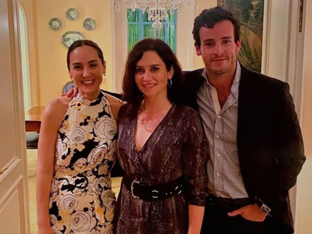 TAMARA FALCÓ, ISABEL DÍAZ AYUSO E ÍÑIGO ONIEVA