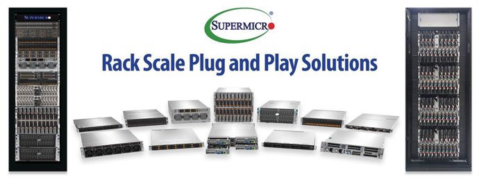 Rack Scale Plug and Play Portfolio for Cloud, AI, 5G/Edge, and High-Performance Computing (HPC)