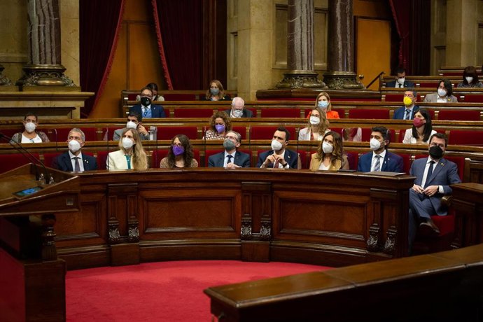 Pleno del Parlament del 2 de junio. 