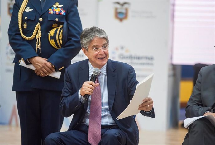 El presidente de Ecuador, Guillermo Lasso.