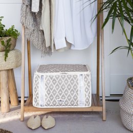 Caja de almacenaje al vacío.