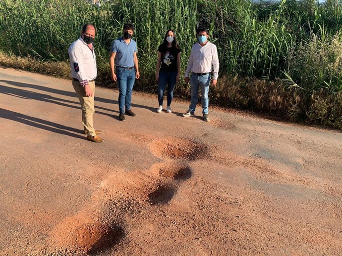 El PP exige "urgencia" en la reparación y conservación de caminos rurales en Alcañiz (Teruel).