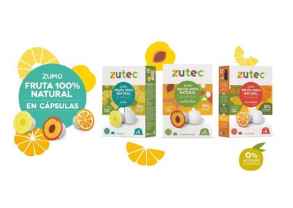 La empresa valenciana Zutec lanza unas cápsulas de fruta natural 100% para  hacer zumo, que ya se vende a nivel mundial