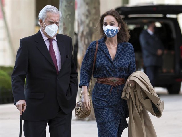 Archivo - Isabel Preysler y Mario Vargas Llosa, a punto de celebrar su 6º aniversario de relación