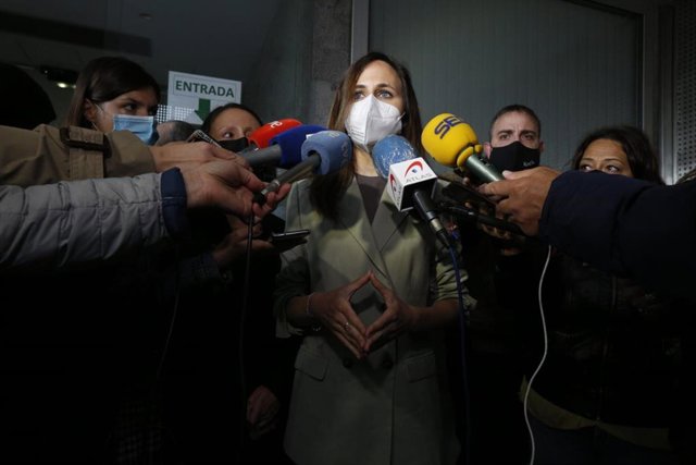 Ione Belarra en Avilés.