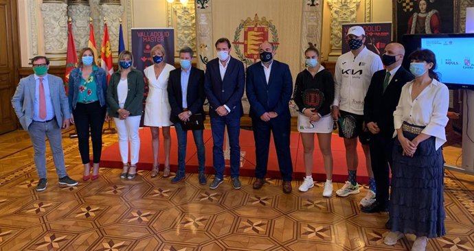 Presentación del Valladolid Master de Pádel.