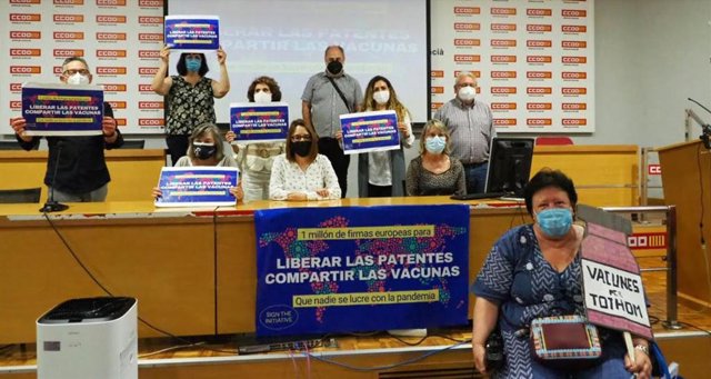 Campaña de recogida de firmas para liberar patentes y compartir vacunas