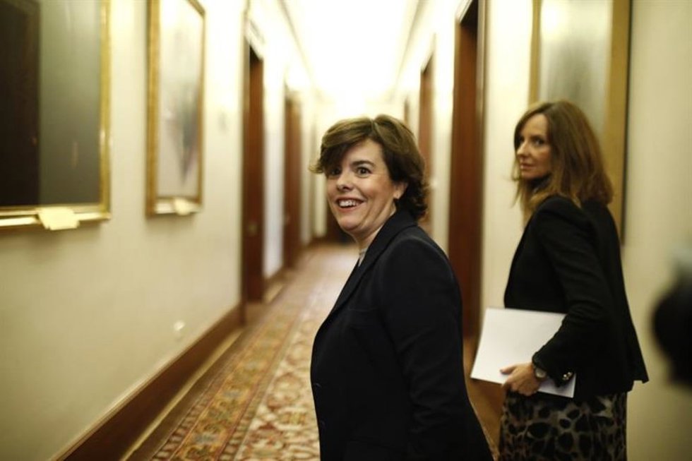 Archivo - Soraya Sáenz de Santamaría