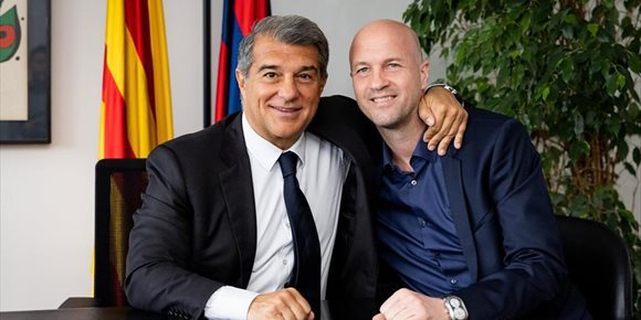 4. Jordi Cruyff se incorpora al área de fútbol del FC Barcelona