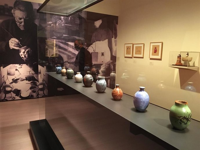 La exposición 'Los colores del fuego. Hamada-Artigas', del Museu Nacional d'Art de Catalunya (Mnac).