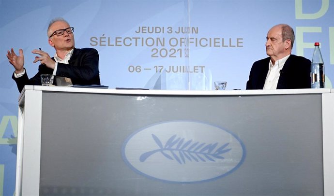 Cannes Film Festival director Thierry Fremaux and President of the Cannes Film Festival Pierre