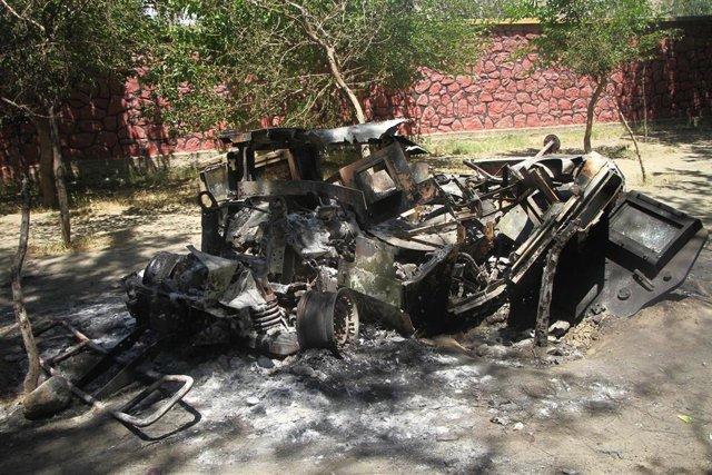 Archivo - Imagen de archivo de un atentado en Laghman, en Afganistán