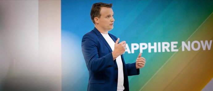 Christian Klein, CEO de SAP, en SAPPHIRE NOW 2021.