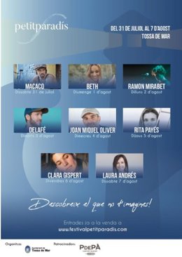 Cartel del festival Petit Paradís