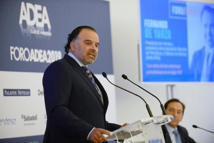 Archivo - El president de Henneo, Fernando de Yarza.