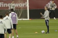 Luis Enrique: "No estoy preocupado por la portería ni por ninguna posición en particular"