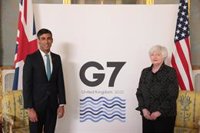 El G7 se reúne en Londres para allanar el camino hacia un pacto sobre la nueva fiscalidad global