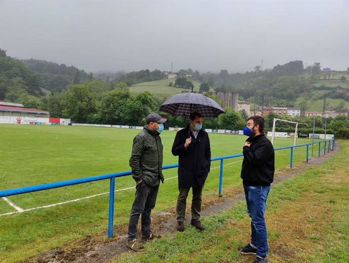 Adrián Pumares en Laviana.