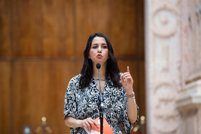 La presidenta de Ciudadanos, Inés Arrimadas.