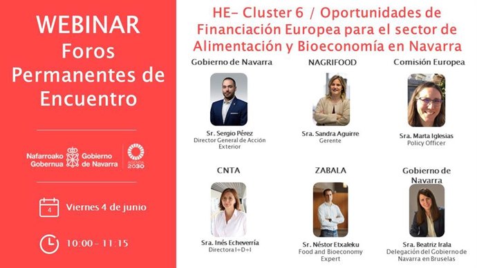 Cartel del seminario online