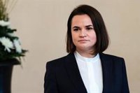 La líder opositora bielorrusa da por hecho que la entrevista a Protasevich se realizó "bajo presión"