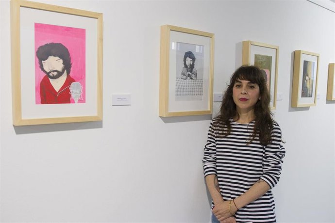 Exposición de Irene Mala sobre Camarón en el espacio expositivo de la Diputación de Málaga