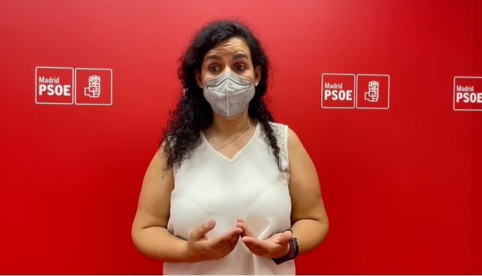 La reponsable de Cohesión Social y Sanidad de la Gestora del PSOE-M
