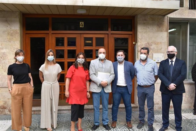 El consejero de Fomento, Nacho Hernando, en Ciudad Real.