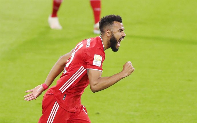 Archivo - Eric Maxim Choupo-Moting of Bayern Munich celebrates after his goal 1-0 during the German championship Bundesliga football match between Bayern Munich and Bayer Leverkusen on April 20, 2021 at Allianz Arena in Munich, Germany - Photo Marcel En