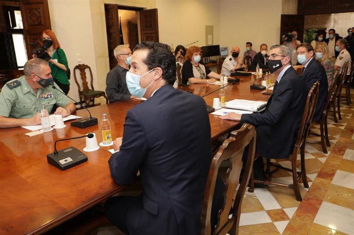 Reunión de seguridad en la Generalitat