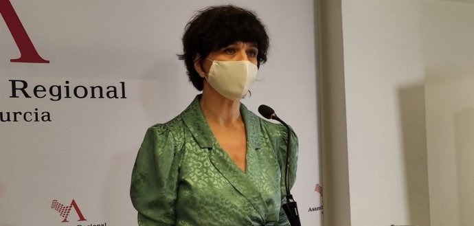 La diputada del Grupo Parlamentario Socialista Lara Hernández