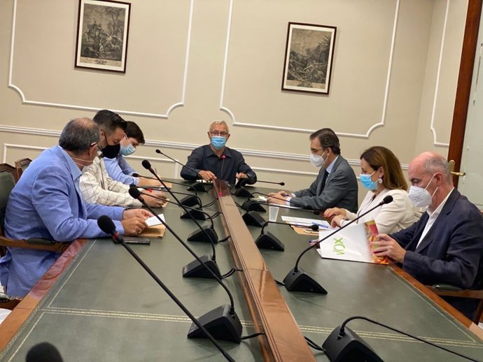 Junta de Portavoces celebrada este viernes en el Ayuntamiento de Valncia para abordar los Honores y Distinciones que otorgará el consistorio este año. 