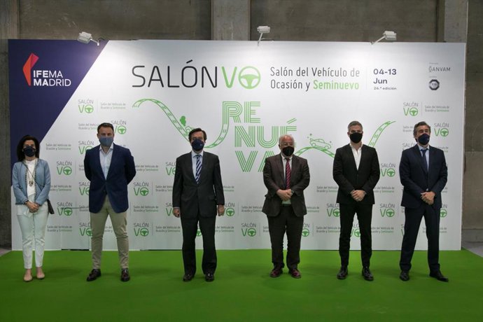 Inauguración del Salón del Vehículo de Ocasión y Seminuevo de Madrid.