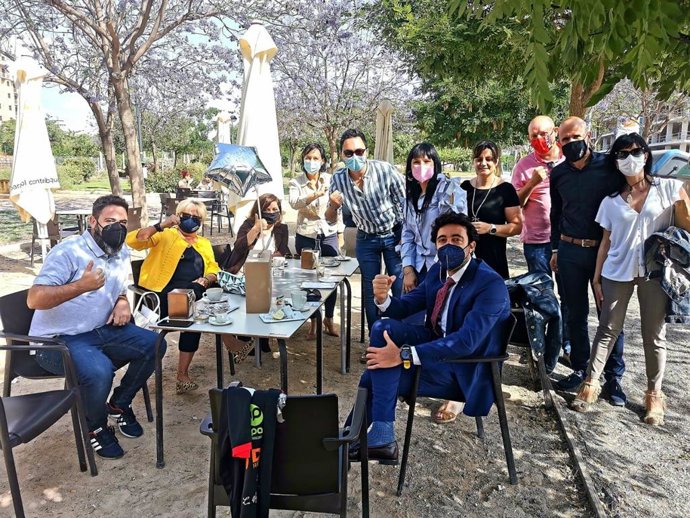 Encuentro casual de miembros de Neting en Murcia