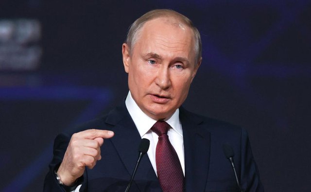 El president de Rússia, Vladímir Putin. 