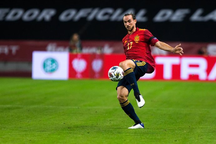 Archivo - Fabian Ruiz of Spain during the UEFA Nations league match between Spain and Germany at the la Cartuja Stadium on November 17, 2020 in Sevilla Spain