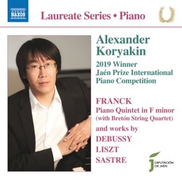 El ganador de la edición de 2019 del Premio 'Jaén' de Piano, Alexander Koryakin, graba un disco con Naxos