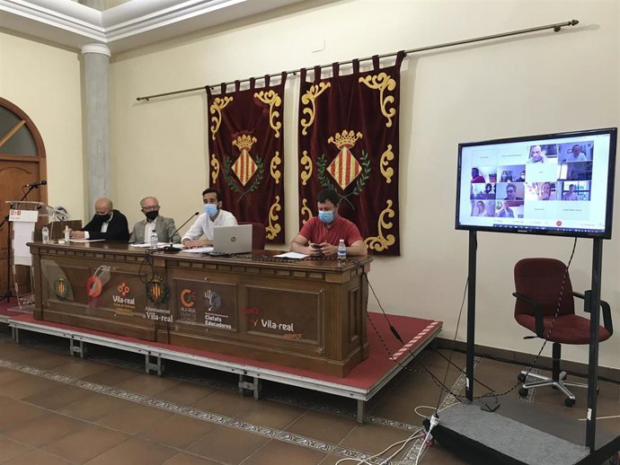 El Secretario De Organización Del PSPV-PSOE, José Muñoz, Durante El Comité Comarcal Del Partido En La Plana Alta