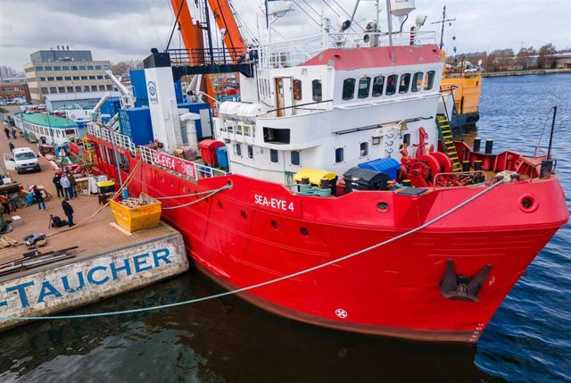 Archivo - El buque de rescate 'Sea-Eye 4'