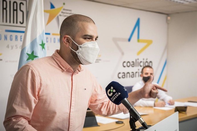 Jesús Machín, nuevo secretario general de los Jóvenes Nacionalistas de Canarias