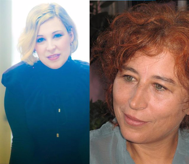 Archivo - Arquivo - Inma López Silva (esq) e Ana Romaní (der), premios da Crítica 2020 en narrativay poesía en lingua galega
