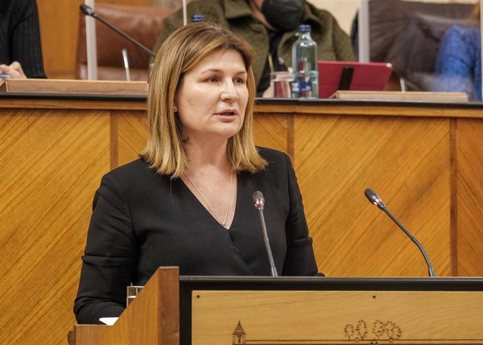 Rosalía Espinosa, en el Parlamento, en foto de archivo