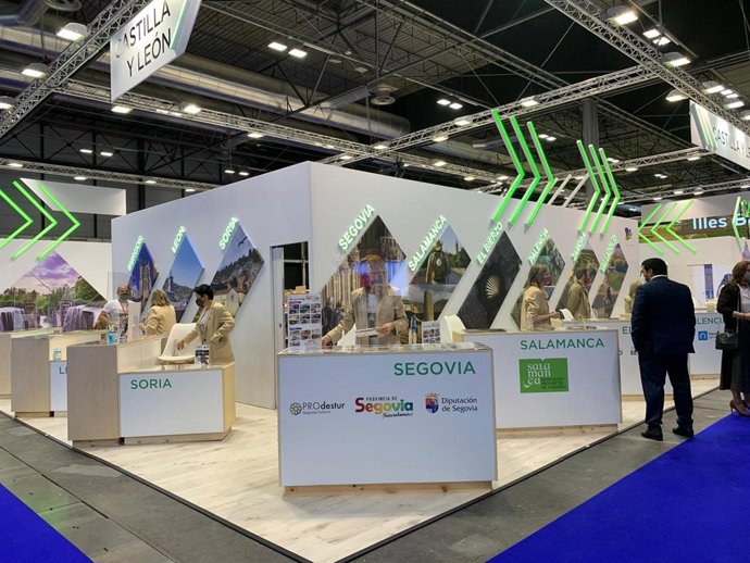 Fotografía del stand de la Diputación en la pasada edición de FITUR.