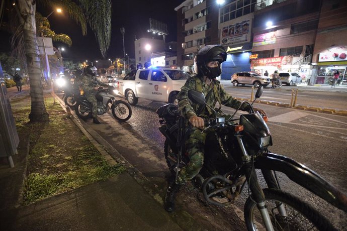 Despliegue militar en Cali en respuesta a las protestas en Colombia